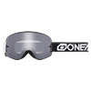 O'NEAL B-50 GOGGLE FORCE V.22 BLACK - SILVER MIRROR