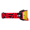 O'NEAL B-30 GOGGLE BOLD BLACK/RED - RADIUM RED