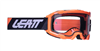 Maschera per motocross e bici Velocity 4.5 Neon Orange con doppia lente antiproiettile