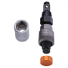 Icetoolz - Estrattore pedivella perno QUADRO ro / isis, kit con bussola chiave 14-15mm, chiave brugola 8mm, brevettato