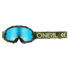 MASCHERINA O'NEAL B-10 CAMO V.22 BLACK/RED - CLEAR