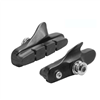 COPPIA PATTINI FRENO "ALLIGATOR" 55MM COMPATIBILI SHIMANO, NERO