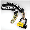 CATENA NEW YORK FAHGETTABOUDIT CHAIN 1410; DIAMETRO 14MM; LUNGHEZZA 100CM; COMPLETA DI NY DISC; DIAMETRO 15MM; 3 CHIAVI INCLUSE.