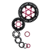 CASSETTA 10 VELOCITÀ CSMX3 MTB 11-42T. COLORE SILVER.