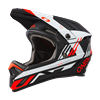 O'NEAL BACKFLIP HELMET STRIKE V.23 BLACK/RED/WHITE