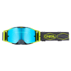 O'NEAL B-30 GOGGLE HEXX V.22 GRAY/NEON YELLOW - RADIUM BLUE