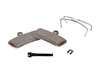 PASTIGLIE FRENO A DISCO SRAM TRAIL/GUIDE/G2, ORGANICHE/ACC., SET CON SUPPORTO