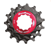 KIT GHIERA + 3 PIGNONI PER CASSETTE SUNRACE 11V HG - 11-15 DENTI, NERO, SH11