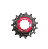 KIT GHIERA + 3 PIGNONI PER CASSETTE SUNRACE 12V HG - 11-15 DENTI, NERO, SH11