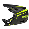O'NEAL TRANSITION HELMET FLASH BLACK/NEON YELLOW