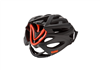 CASCO NEUTRON - M (52-58 CM), NERO ROSSO