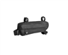 BORSA TUBO ORIZZONTALE (SOTTO) MIDLOADER (4,5 L) CON CINTURINI IN VELCRO NERA