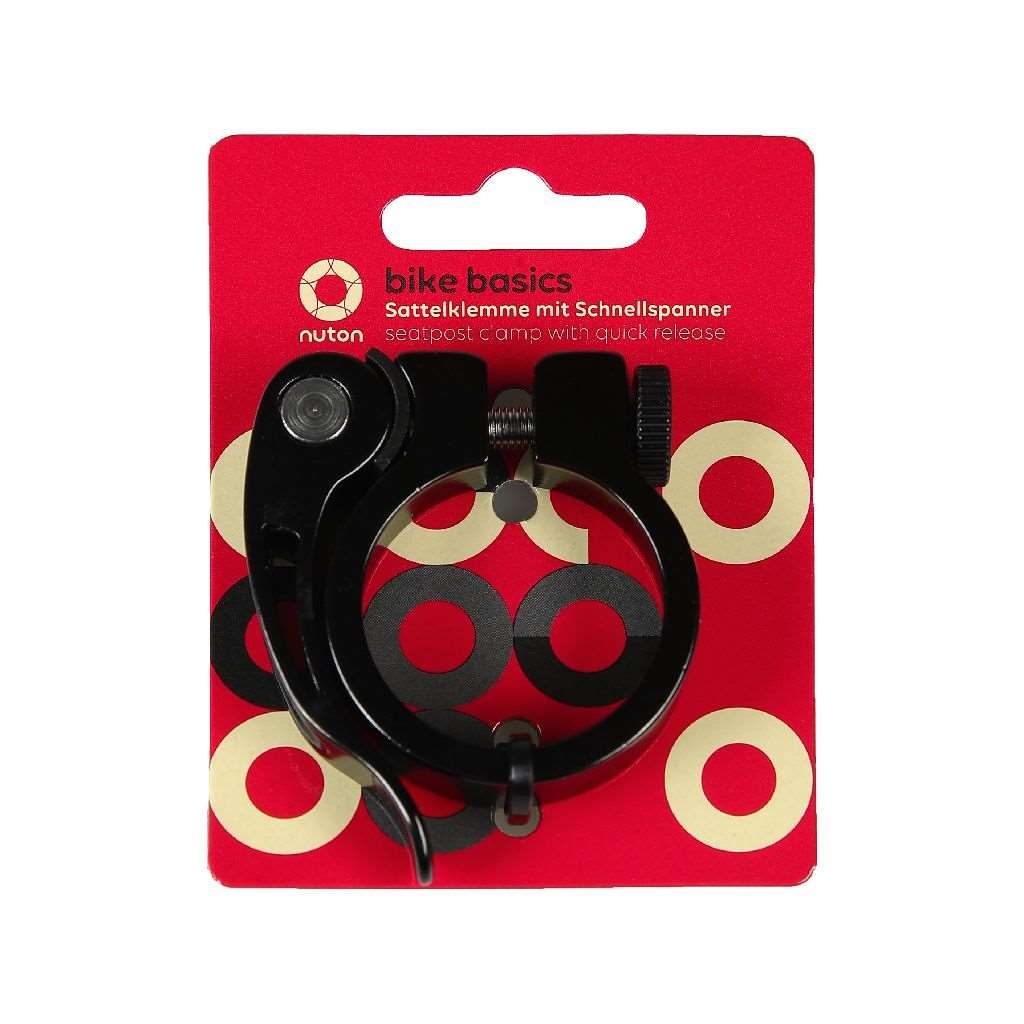 COLLARINO REGGISELLA, 34.9MM, COLORE NERO, ALLUMINIO, CON SGANCIO RAPIDO