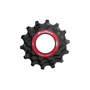 Kit per 12 velocità ghiera + 3 pignoni XD colore nero.