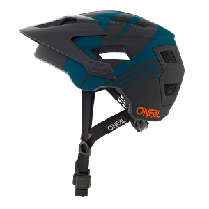 O'NEAL DEFENDER HELMET NOVA PETROL/ORANGE