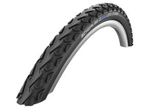 VAI ALL'INIZIO DELLA GALLERIA DI IMMAGINI   SCHWALBE LAND CRUISER 28X1.60 700X40C COPERTURA RIGIDA NERO ACTIVE LINE