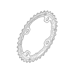 SHIMANO DEORE LX Corona 32D per FC-M670/FC-T671/SHIMANO DEORE LX trekking