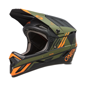O'NEAL BACKFLIP HELMET STRIKE V.23 BLACK/ORANGE/OLIVE