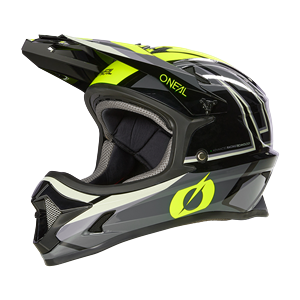 O'NEAL SONUS YOUTH HELMET SPLIT V.23 BLACK/NEON YELLOW