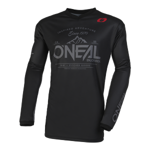 O'NEAL ELEMENT JERSEY DIRT V.23 BLACK/GRAY 