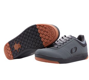 O'NEAL PUMPS FLAT SCARPA GRIGIO/NERO