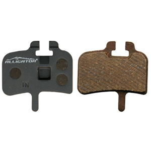 COPPIA PASTIGLIE ALLIGATOR ORGANICHE CON MOLLE, COMPATIBILI CON HAYES-PROMAX