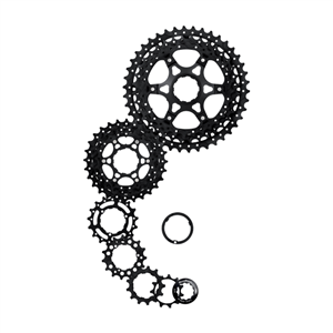 SUNRACE PACCO PIGNONI CSMS8 11-VEL. 11-42 - NERO