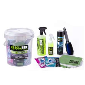 Kit pulizia moto e bici Starter Kit Secchio Medio