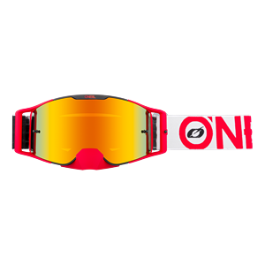 O'NEAL B-30 GOGGLE BOLD BLACK/RED - RADIUM RED