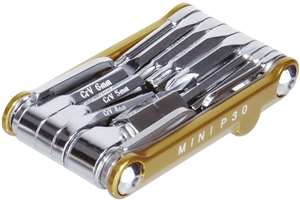 CHIAVE MULTIUSO MINI PT30 (30 FUNZIONI) ORO CON CUSTODIA	