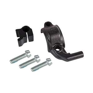 COLLARINO POMPA NERO OPACO DESTRO CON VITI (SRAM MIXMASTER)