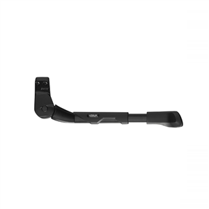 Cavalletto posteriore laterale KING EVO REAR R78 interasse 18mm in al luminio, regolabile per biciclette 24, 26 e 28, portata 35 Kg.