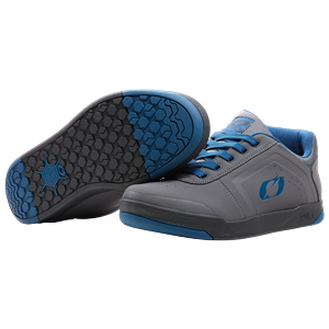 O'NEAL PINNED PRO FLAT PEDAL SHOE V.22 GRAY/BLUE