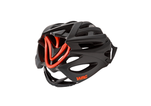 CASCO NEUTRON - M (52-58 CM), NERO ROSSO