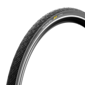 COPERTONE ANGEL DT URBAN - 700X32, NERO REFLECTIVE, HYPERBELT, RIGIDO