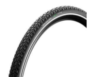 COPERTONE ANGEL XT URBAN - 700X32, NERO REFLECTIVE, HYPERBELT, RIGIDO