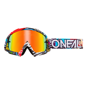 ONEAL B-10 GOGGLE CRANK MULTI - CLEAR