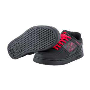ONEAL PINNED PRO FLAT PEDAL SHOE RED 47