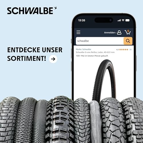 Kit di Conversione Schwalbe Clik Valve SV1 (2x Valvole con Tappo e Chiave)
