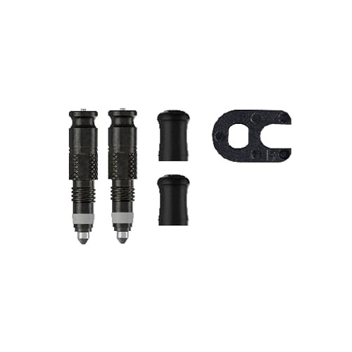 Kit di Conversione Schwalbe Clik Valve SV1 (2x Valvole con Tappo e Chiave)