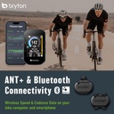 Bryton Fahrrad-Sensoren-Set Smart Geschwindigkeitssensor Und Smart Trittfrequenzsensor Kompatibel Mit Smartphone-App Und Fahrradcomputer über Blueto