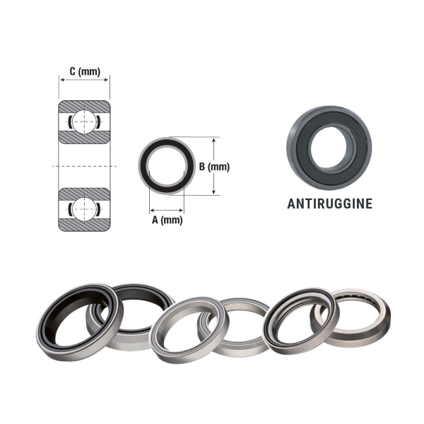 WAG Cuscinetto  16x28x7