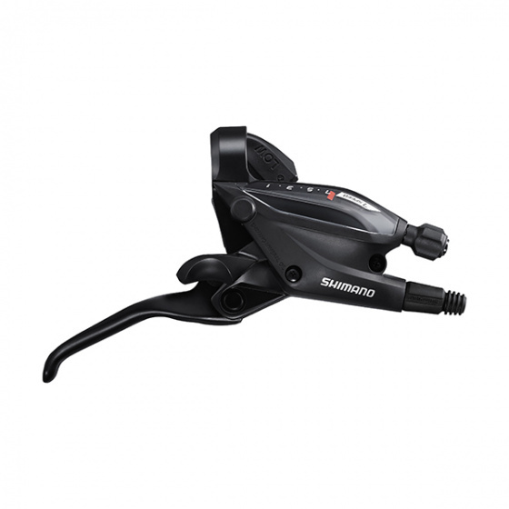 Shimano comando Derailleur and Brake Control Lever (for Flat Handlebars, Hydraulic Disc Brake) Shimano ST-EF505-7R Ez Fire Plus