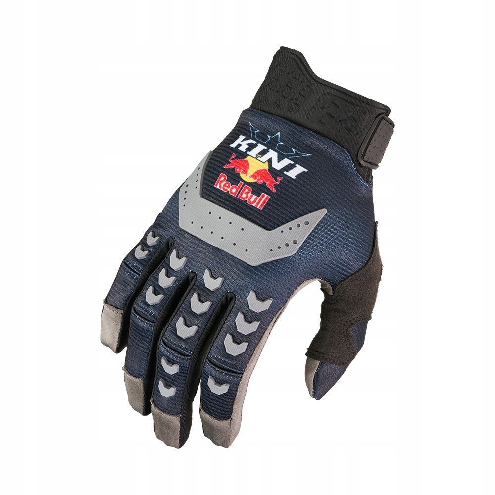 Guanti MTB Motocross Kini Red Bull 1.0 - Dark Blue