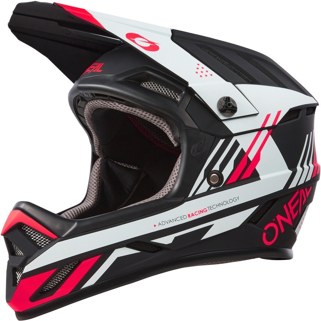 Casco O'Neal Backflip Strike V.23 Downhill - Black/white/red - tg. L