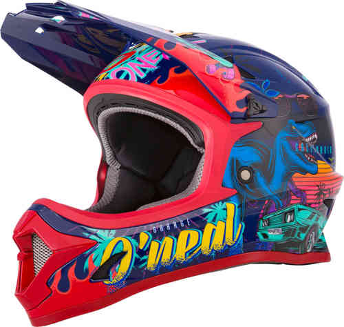 Casco bambino O'Neal Sonus Rex Youth Downhill -  Multicolored - tg. M (48/50)