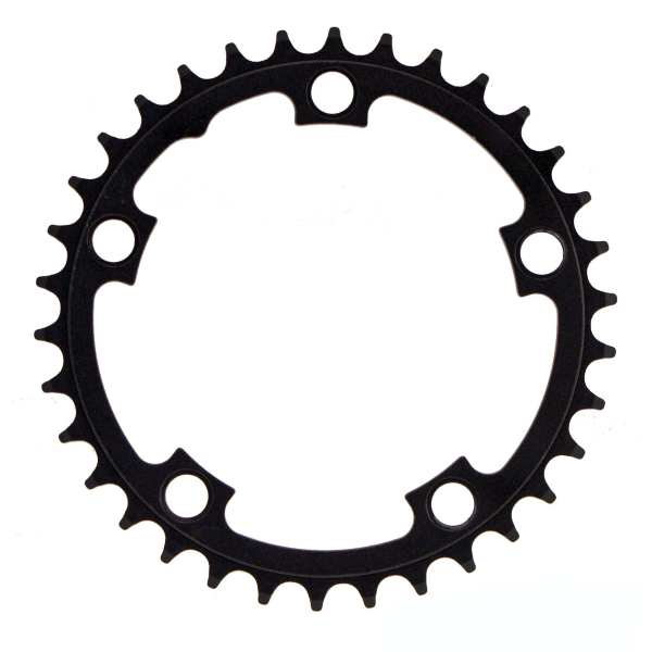 [421578041] Corona BCD 110 MM 5-FORI 2 X 11V - 34 denti, nero