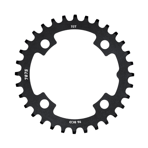Corona BCD 96 MM 4-FORI 1 X 11/12V - 32 denti, nero