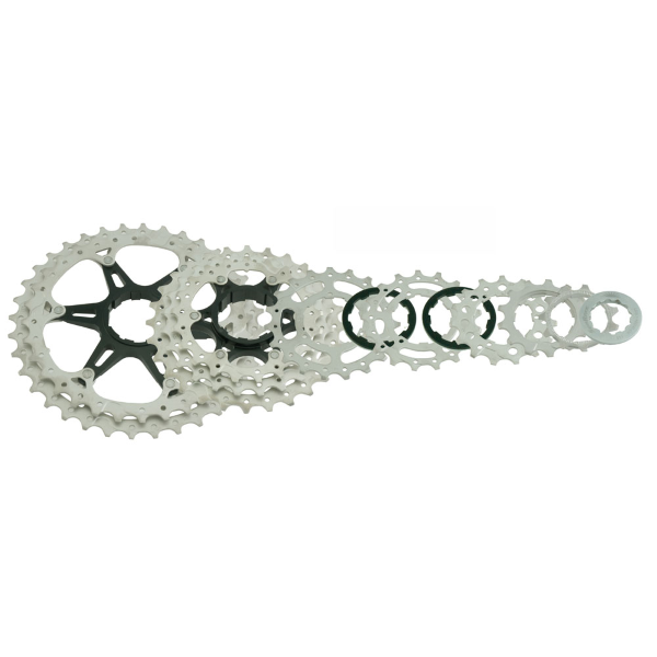 Sunrace Pacco pignoni a cassetta MS3 10V - 11-40 denti, argento, SH11