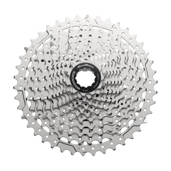 Sunrace Pacco pignoni a cassetta CSRZ800 12V - 11-46 denti, argento, SH11